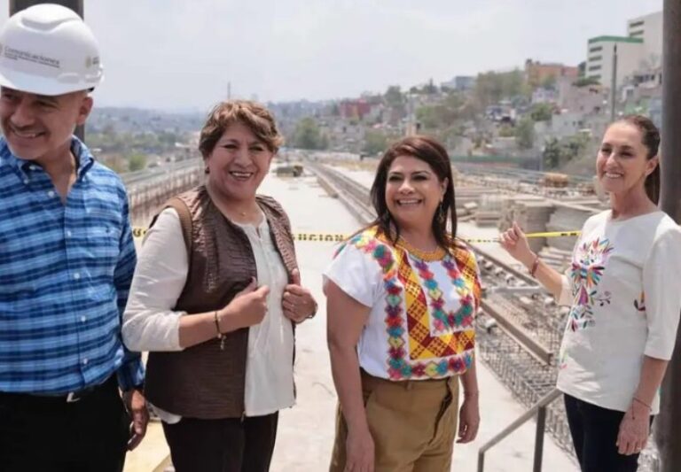 Supervisa Sheinbaum obras del Tren Interurbano