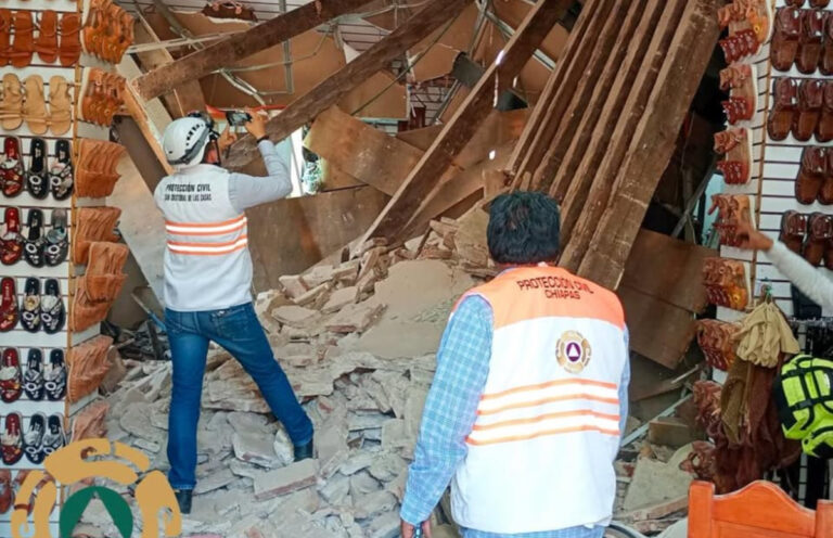 Desplome de loza catalana en SCLC moviliza a cuerpos de emergencia