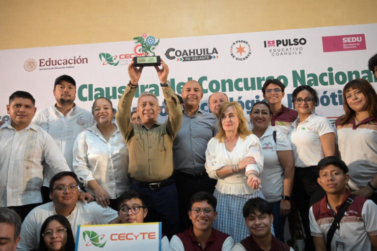Cecytech reconoce respaldo nacional al talento chiapaneco en certamen de tecnología