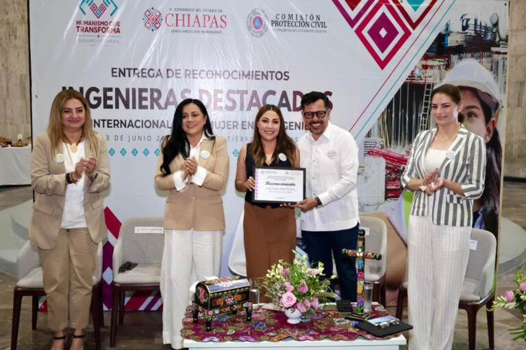 Reconoce Congreso del Estado trayectoria de Ingenieras