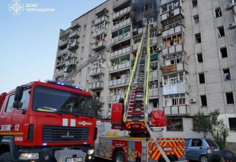 Ucrania sufre bombardeo masivo con 477 drones