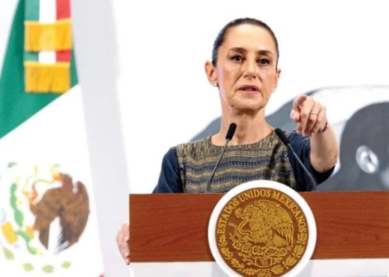 “Falso, que aliente protestas violentas”; Sheinbaum refuta dichos de Kristi Noem