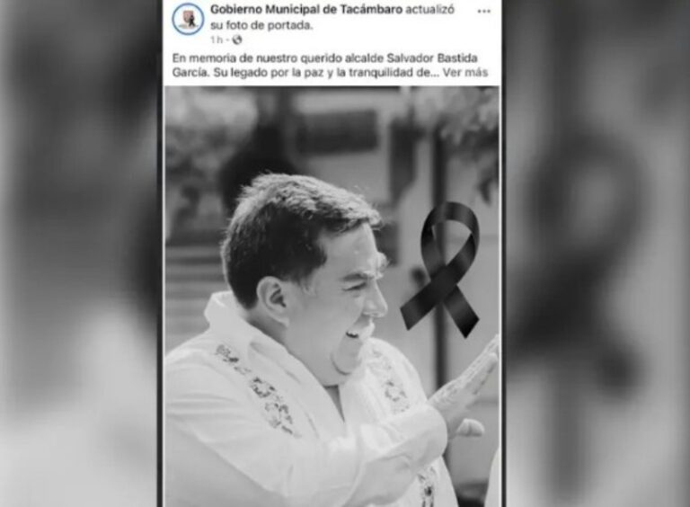 Acribillan a alcalde de Tacámbaro, Michoacán; también murió su escolta