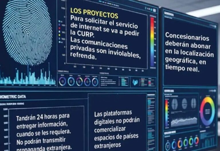 Se solicitará CURP para tener internet; presentan dictamen de Telecom