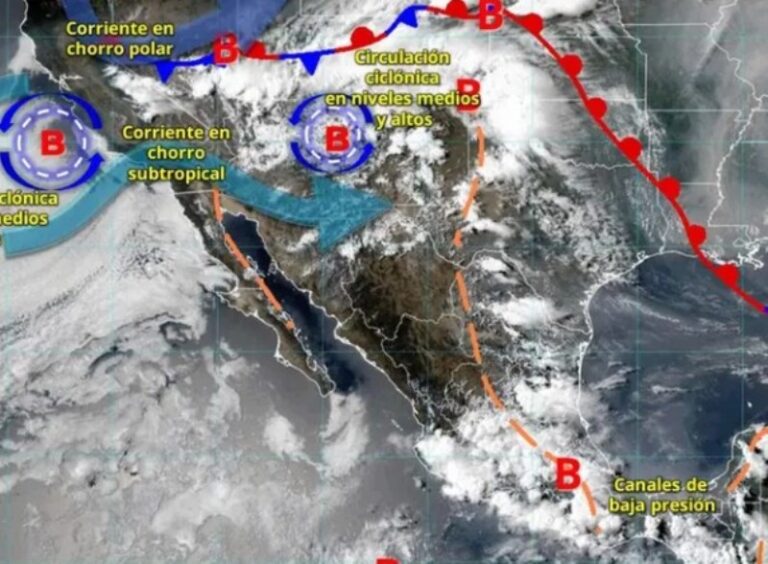 Clima en México este 3 de junio de 2025: Prevén lluvias fuertes en el occidente, centro y sur del país