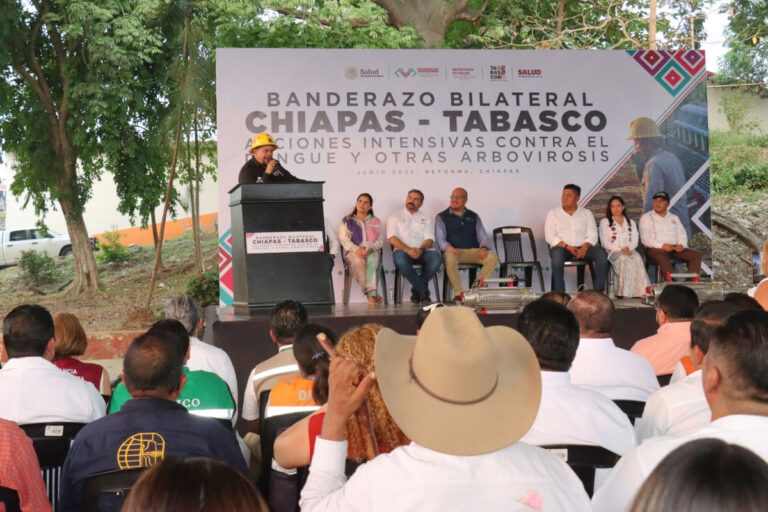Arranca operativo bilateral Chiapas – Tabasco para combatir el dengue
