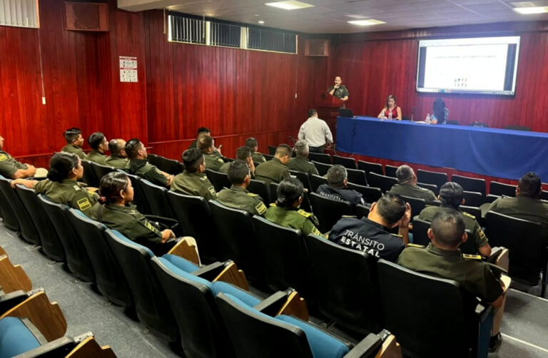 SSP trabaja en sensibilización de elementos de la Policía Vial Preventiva
