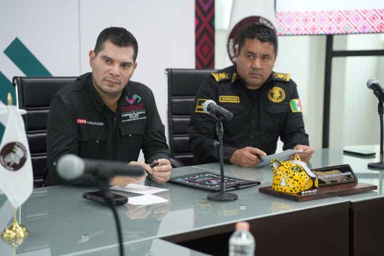 El compromiso sigue firme, no vamos a descansar, Chiapas merece vivir en paz: SSP