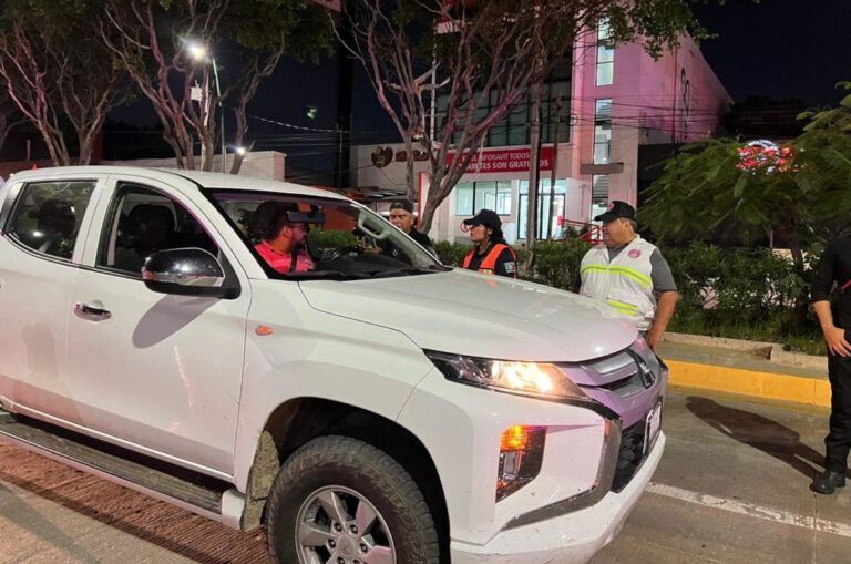 De enero a julio, Operativo Alcoholímetro ha realizado 57 mil 709 pruebas para salvar vidas