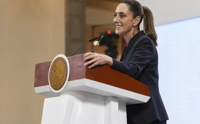 Sheinbaum se reúne con congresistas estadounidenses en Palacio Nacional
