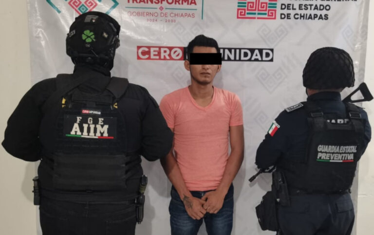FGE y SSP ejecutan orden de aprehensión para presunto responsable de pederastia agravada
