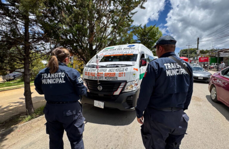 Autoridades refuerzan operativos de verificación al transporte público