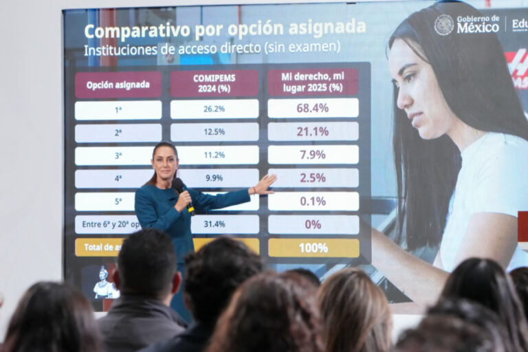 Con Mi derecho, mi lugar, se acabaron los rechazados en educación media superior
