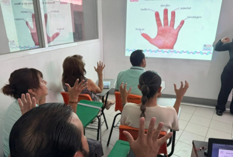SSP imparte taller de Lengua de Señas Mexicana a personal de la Guardia Estatal Vial Preventiva