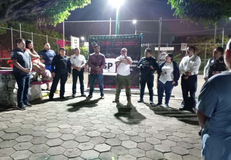 SSP crea Comité Vecinal de Seguridad del Pueblo en la colonia San José Chapultepec
