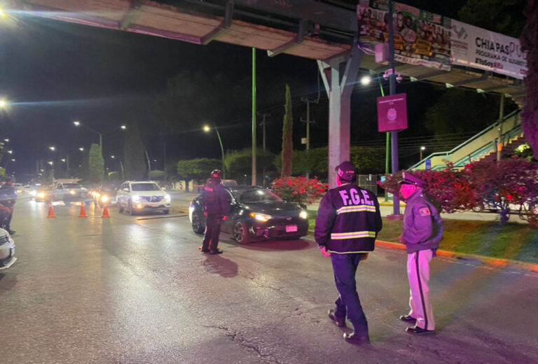 CENTRA instala 17 puntos de control para prevenir accidentes por consumo de alcohol