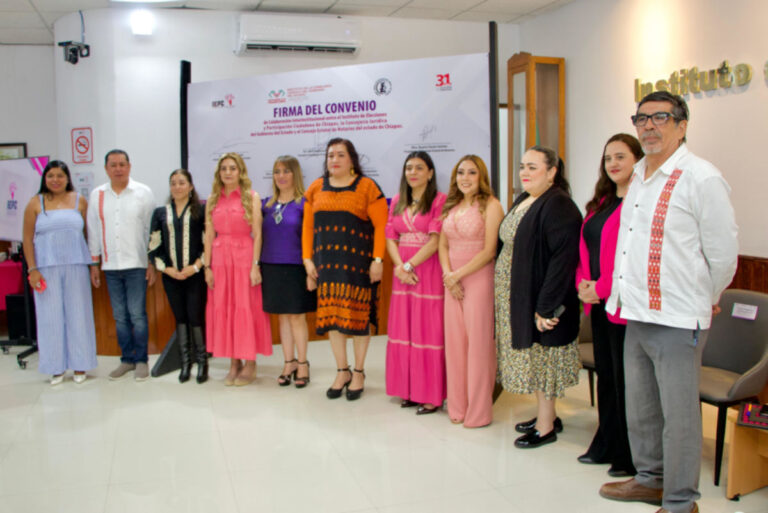 Instituto de la Consejería Jurídica firma convenio con el IEPC y el Consejo Estatal de Notarios