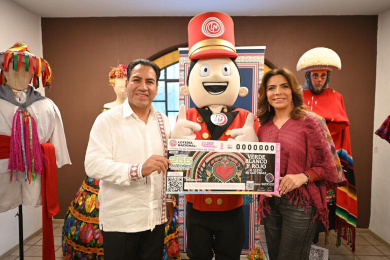 Eduardo Ramírez y Olivia Salomón presentan el Gran Sorteo Especial ‘México con M de migrante’