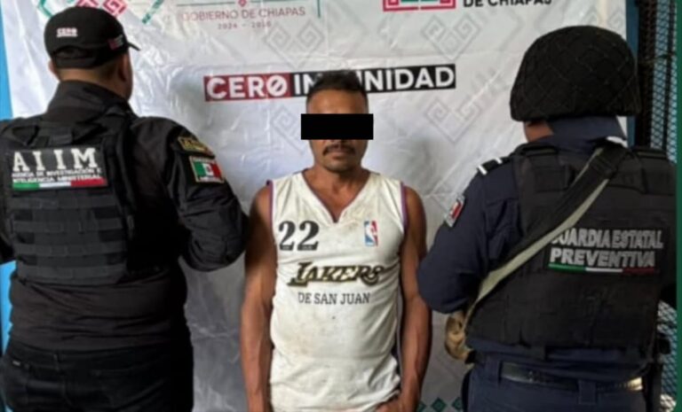 FGE y SSP aprehenden al presunto responsable de pederastia agravada