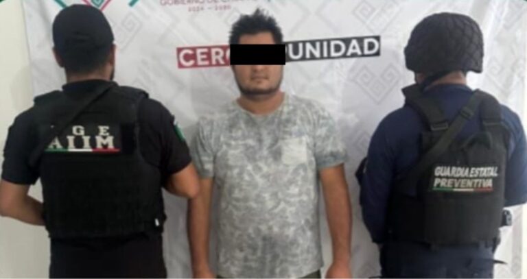FGE y SSP aprehenden a presunto responsable de robo ejecutado con violencia