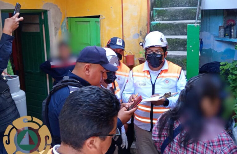 PC atiende de inmediato explosión por gas en SCLC