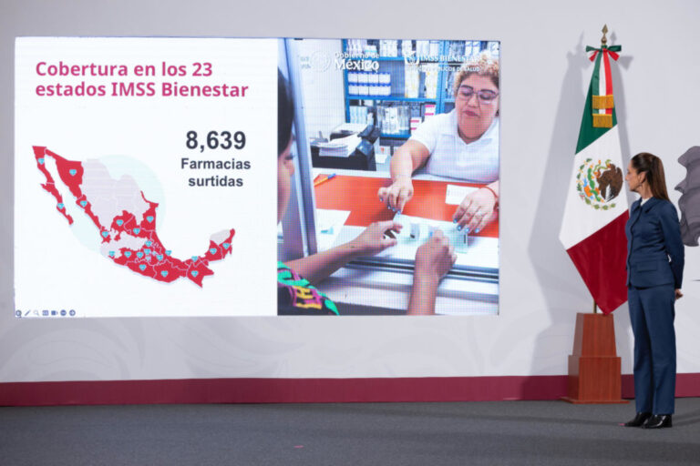 Hospitales y Centros de Salud del IMSS Bienestar tienen 100 % de abasto