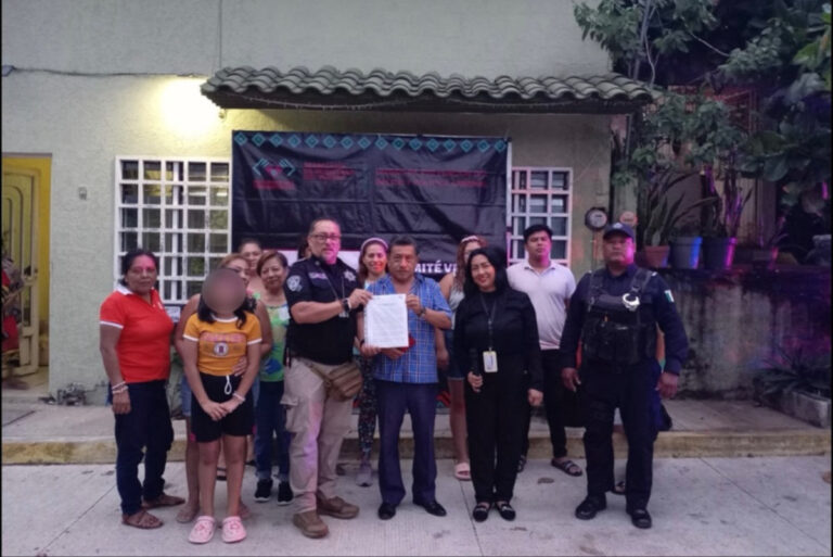 SSP instala Comité Vecinal de Seguridad del Pueblo en la colonia Paulino Aguilar