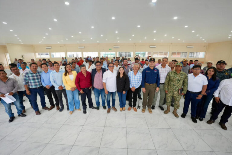 Autoridades y transportistas trabajan por la seguridad y movilidad de la Sierra Mariscal