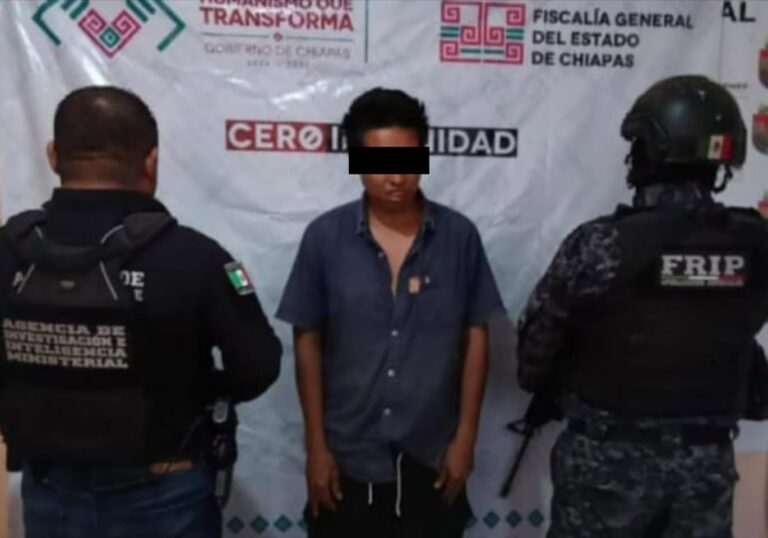 AIIM y FRIP aprehenden a presunto responsable de robo con violencia agravada