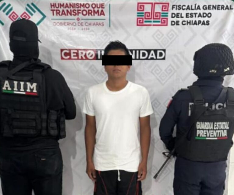 FGE y SSP aprehenden al presunto responsable de pederastia agravada