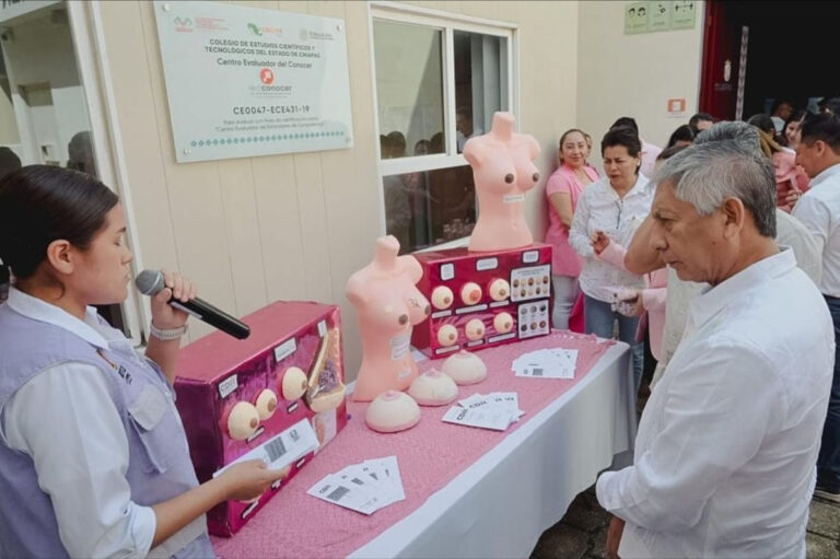 Cecytech y TBC fortalecen la educación preventiva en el marco de Octubre Rosa
