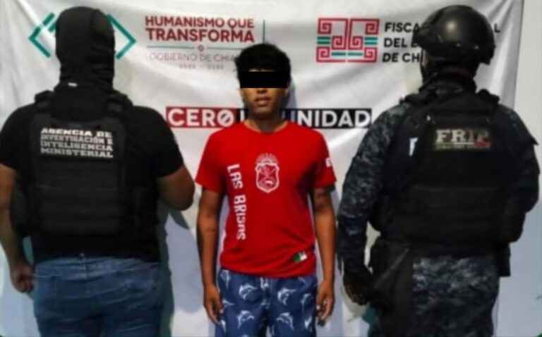 Por homicidio calificado, la FGE y SSP aprehende a presuntos responsables