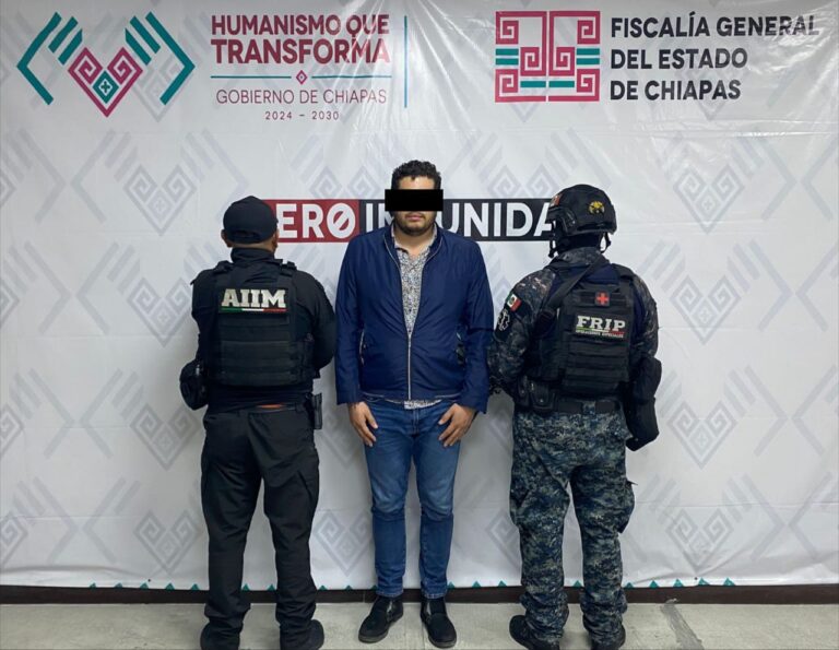 Por homicidio calificado, FGE obtiene vinculación a proceso contra presunto responsable