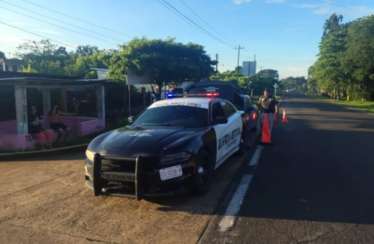 En Chiapas la GEC de la SSP garantiza Carreteras Seguras
