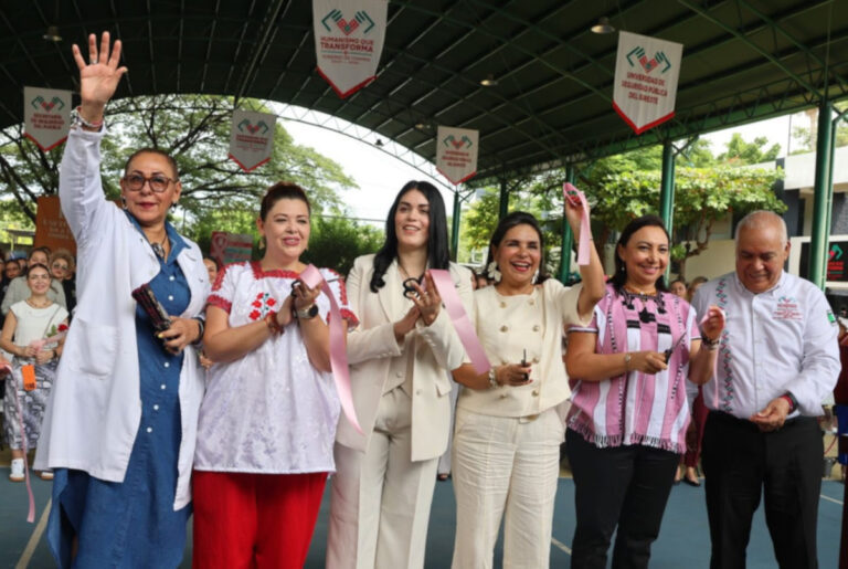 Guardias Estatales participan en la segunda edición de la Gran Feria de la Salud en la SSP
