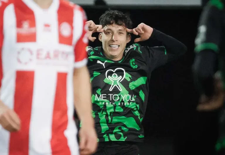 Heriberto Jurado anota su primer gol en Europa