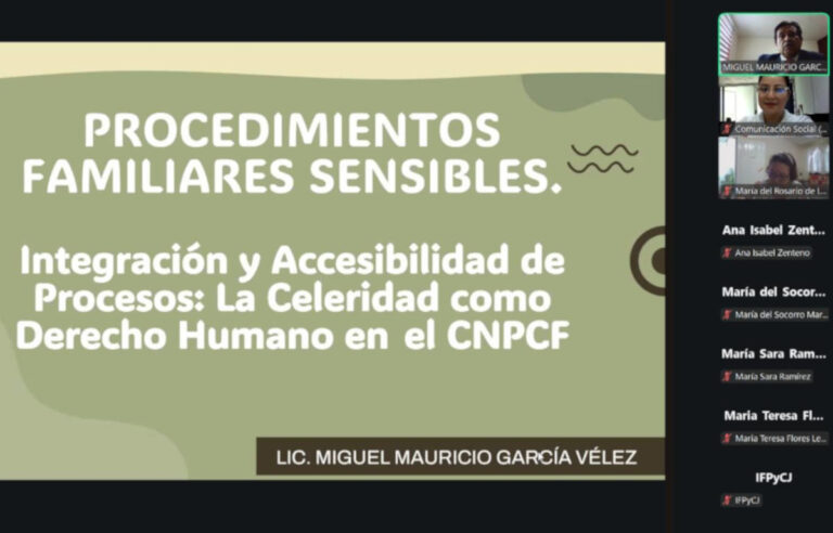 Concluye PJE capacitación sobre justicia para adolescentes dirigido a defensores públicos