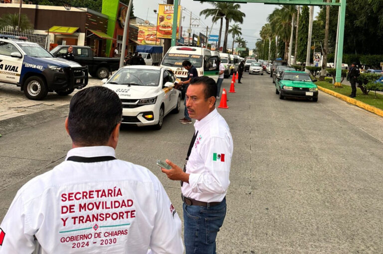 Operativo ‘Transporte Seguro’ en Tapachula