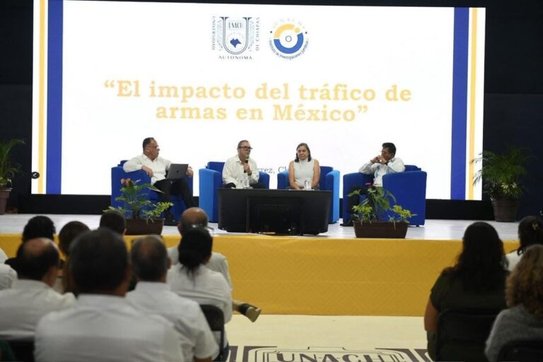 Realizó UNACH el Foro sobre el impacto del tráfico de armas