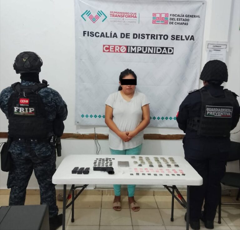 Vinculan a proceso a presunta responsable del delito contra la salud