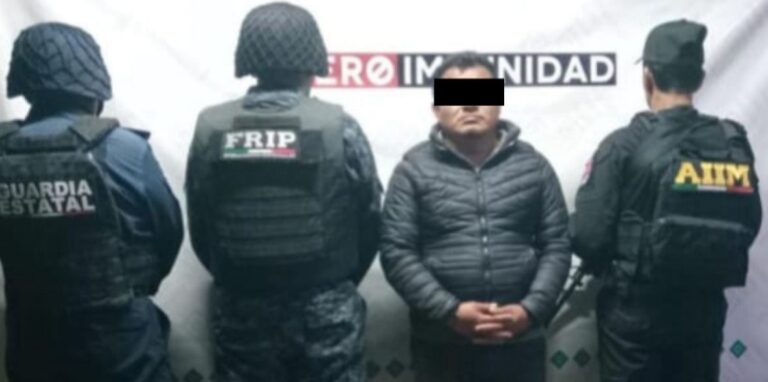 Grupo Interinstitucional aprehende a presunto responsable de violencia familiar agravada y lesiones calificadas agravadas
