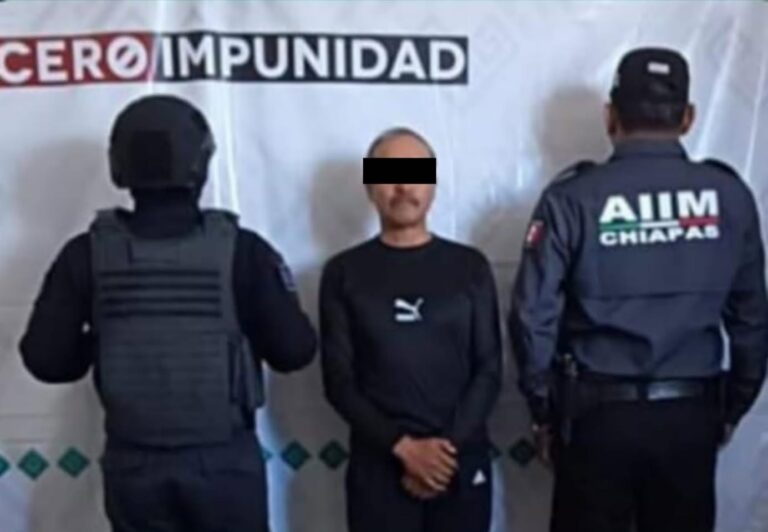 FGE y SSP aprehenden a presunto responsable de abuso sexual