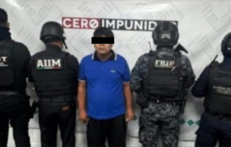 Grupo Interinstitucional aprehende a presunto responsable de homicidio calificado