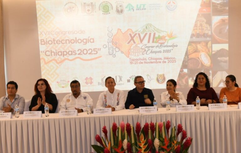 Concluye con éxito el XVII Congreso de Biotecnología Chiapas 2025