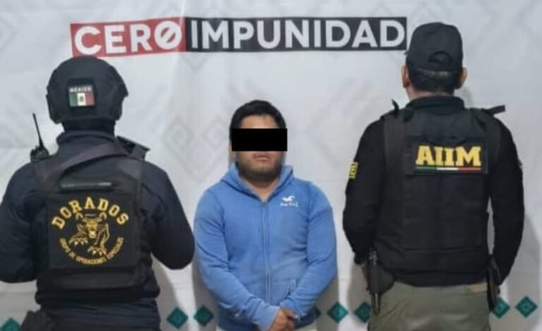FGE, SSP y Policía Municipal aprehenden a presunto responsable de violación