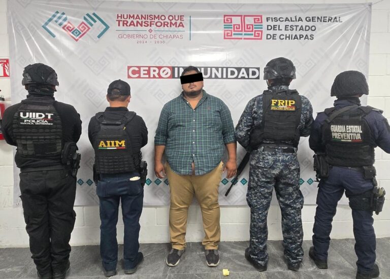 FGE y SSP aprehenden a presunto responsable del delito de fraude específico