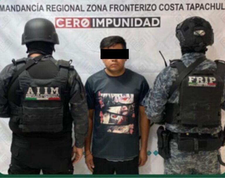 Por pederastia, FGE y SSP aprehenden a presunto responsable