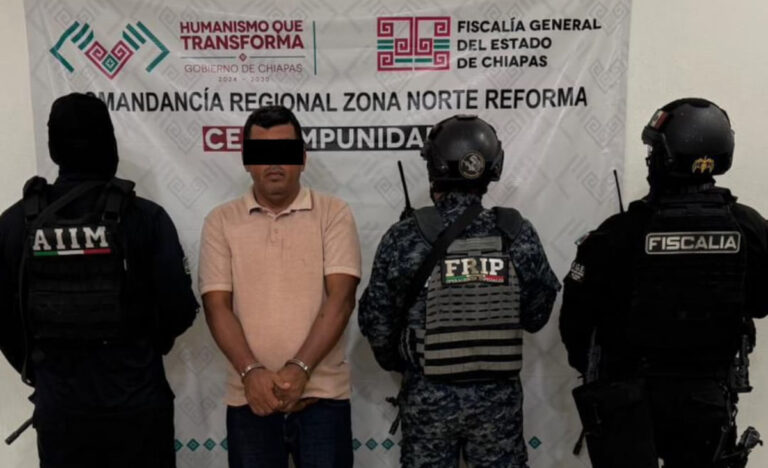 Por secuestro agravado, la FGE y SSP aprehenden al presunto responsable