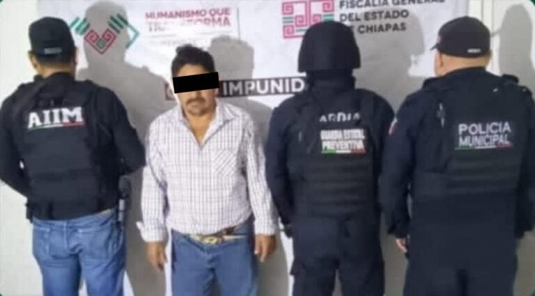 FGE y SSP aprehenden a presunto responsable de homicidio calificado en grado de tentativa
