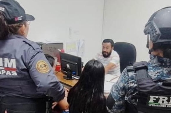 SSP y FGE localiza y presenta menor reportada como desaparecida